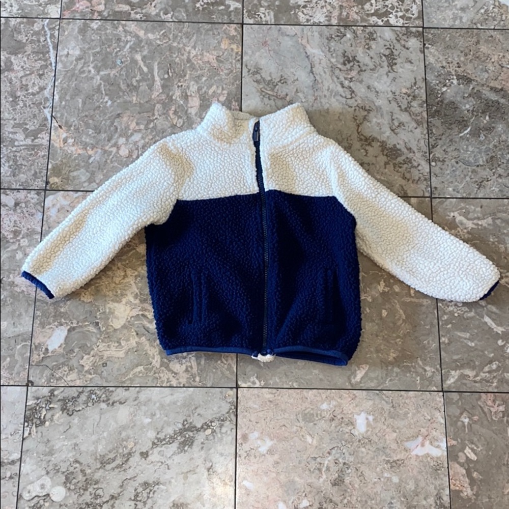 Fleece zip up jacket